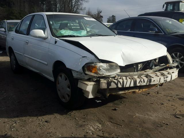 3N1CB51D64L837076 - 2004 NISSAN SENTRA 1.8 WHITE photo 1