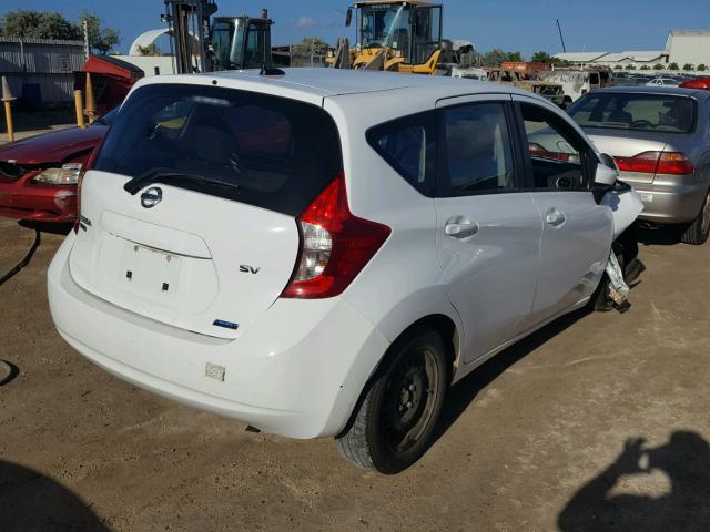 3N1CE2CP9GL374285 - 2016 NISSAN VERSA NOTE WHITE photo 4