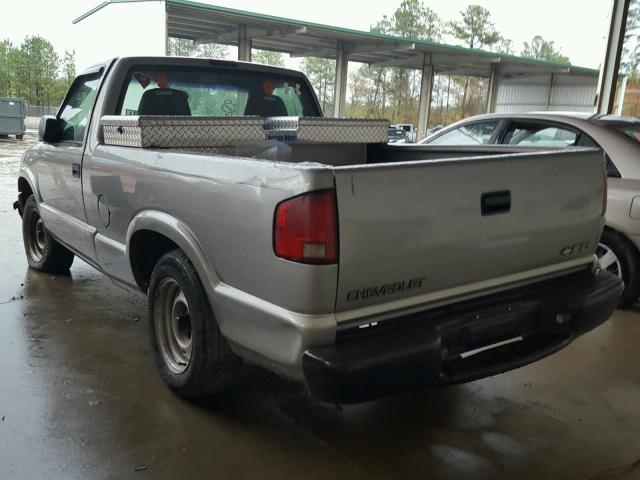 1GCCS14H438151877 - 2003 CHEVROLET S TRUCK S1 SILVER photo 3