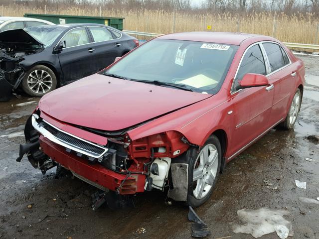 1G1ZC5E08CF260158 - 2012 CHEVROLET MALIBU 1LT 红色 照片 2