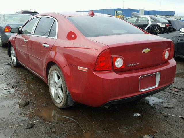 1G1ZC5E08CF260158 - 2012 CHEVROLET MALIBU 1LT 红色 照片 3