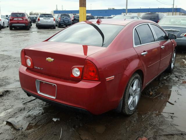 1G1ZC5E08CF260158 - 2012 CHEVROLET MALIBU 1LT 红色 照片 4
