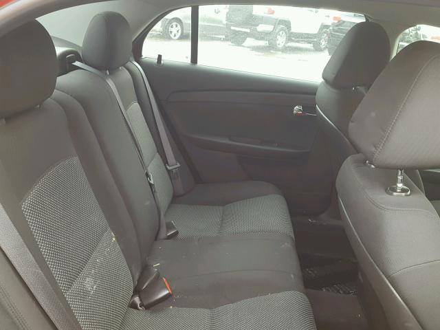 1G1ZC5E08CF260158 - 2012 CHEVROLET MALIBU 1LT 红色 照片 6