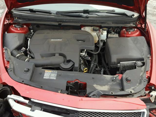 1G1ZC5E08CF260158 - 2012 CHEVROLET MALIBU 1LT 红色 照片 7