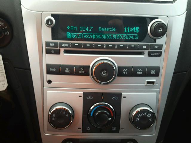 1G1ZC5E08CF260158 - 2012 CHEVROLET MALIBU 1LT 红色 照片 9