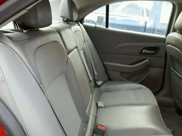 1G11D5SR6DF284196 - 2013 CHEVROLET MALIBU 1LT 红色 照片 6