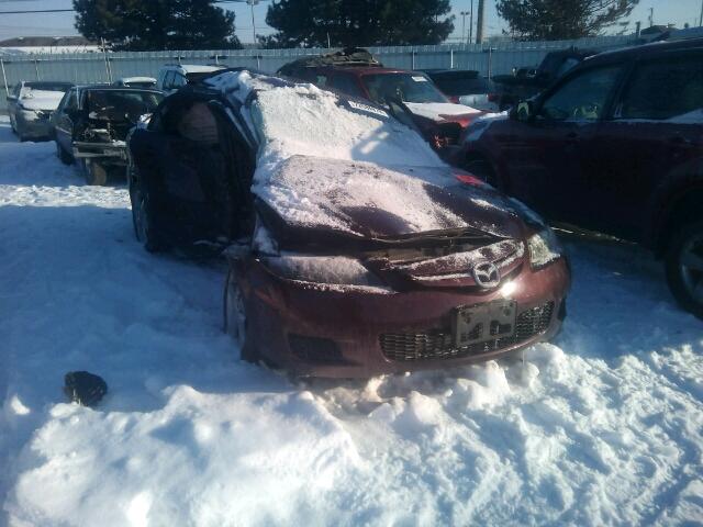 1YVHP80C575M33800 - 2007 MAZDA 6 BURGUNDY photo 1