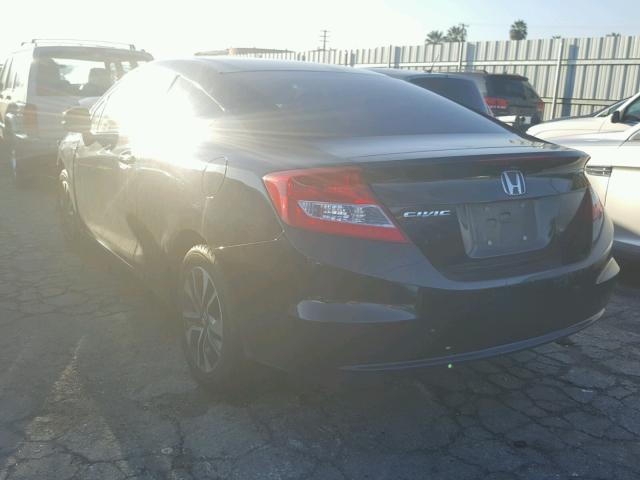 2HGFG3B88DH508472 - 2013 HONDA CIVIC EX შავი ფოტო 3