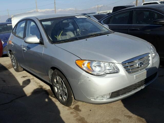 KMHDU4AD4AU878034 - 2010 HYUNDAI ELANTRA BL SILVER photo 1