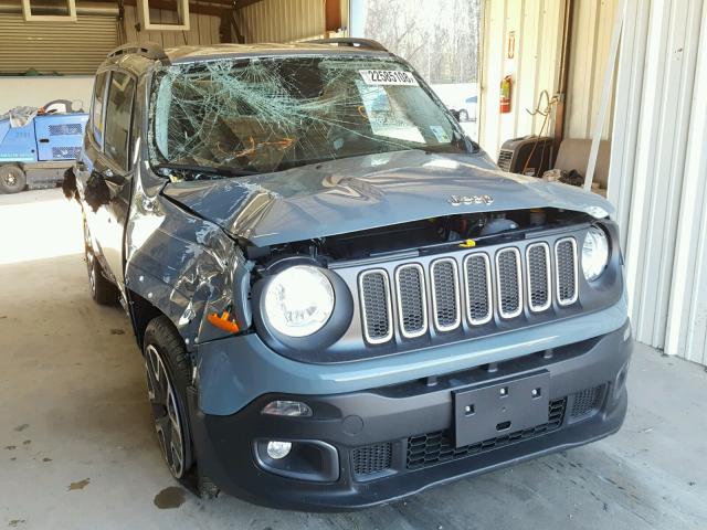 ZACCJABB1HPG03169 - 2017 JEEP RENEGADE L GRAY photo 1