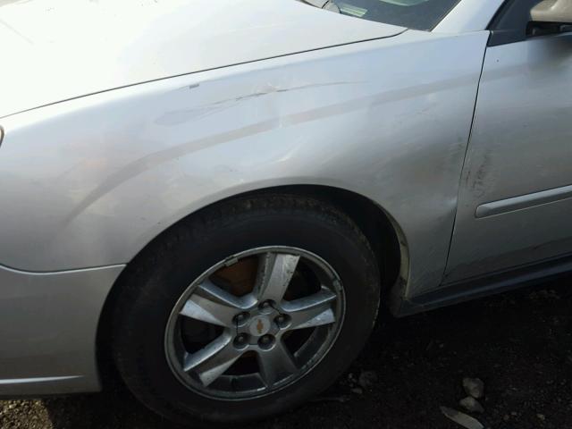 1G1ZT64844F201493 - 2004 CHEVROLET MALIBU MAX SILVER photo 9