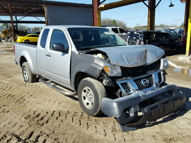 1N6BD0CT8AC438619 - 2010 NISSAN FRONTIER K SILVER photo 1