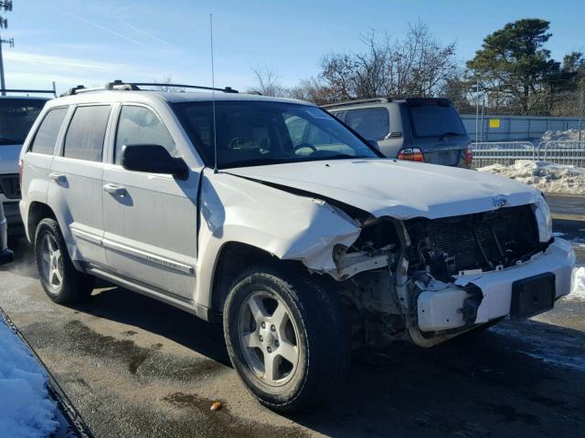 1J8HR58N95C587867 - 2005 JEEP GRAND CHER WHITE photo 1