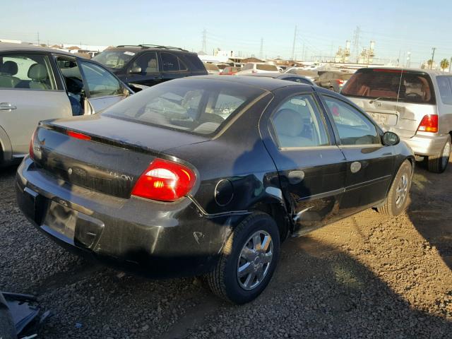 1B3ES26C34D606678 - 2004 DODGE NEON BASE BLACK photo 4