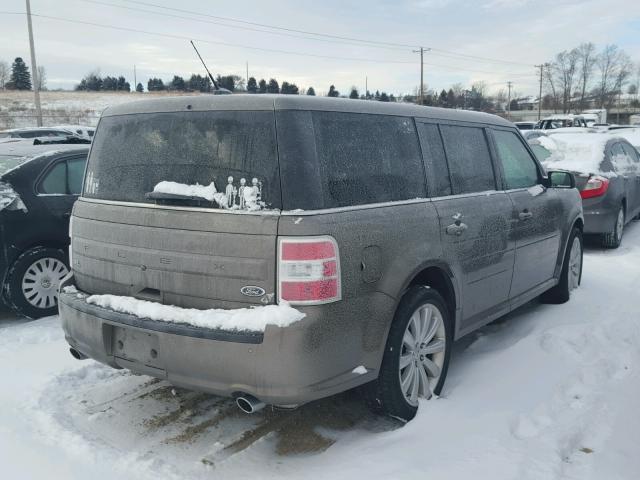 2FMHK6C82EBD00934 - 2014 FORD FLEX SEL TAN photo 4