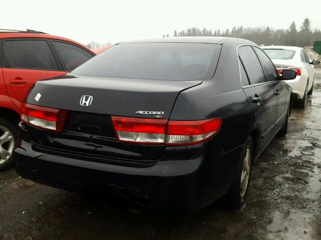 1HGCM55613A809955 - 2003 HONDA ACCORD EX BLACK photo 4