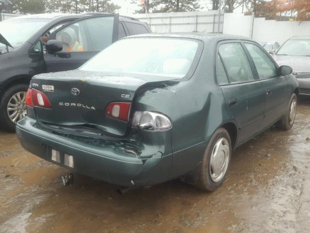 2T1BR12E6YC298391 - 2000 TOYOTA COROLLA VE GREEN photo 4