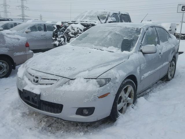 1YVHP84D465M02880 - 2006 MAZDA 6 S SILVER photo 2