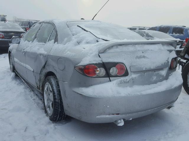 1YVHP84D465M02880 - 2006 MAZDA 6 S SILVER photo 3