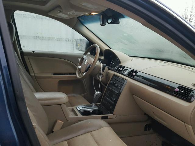 1MEHM42126G600537 - 2006 MERCURY MONTEGO PR BLUE photo 5