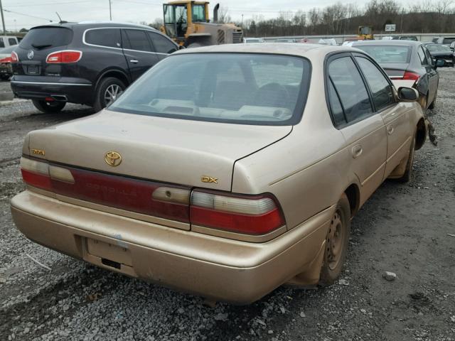 1NXBB02E2VZ635194 - 1997 TOYOTA COROLLA DX GOLD photo 4