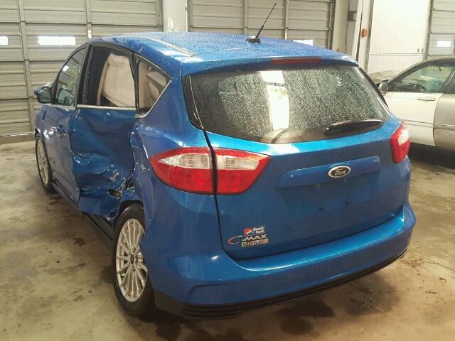 1FADP5CU0FL109161 - 2015 FORD C-MAX PREM BLUE photo 3