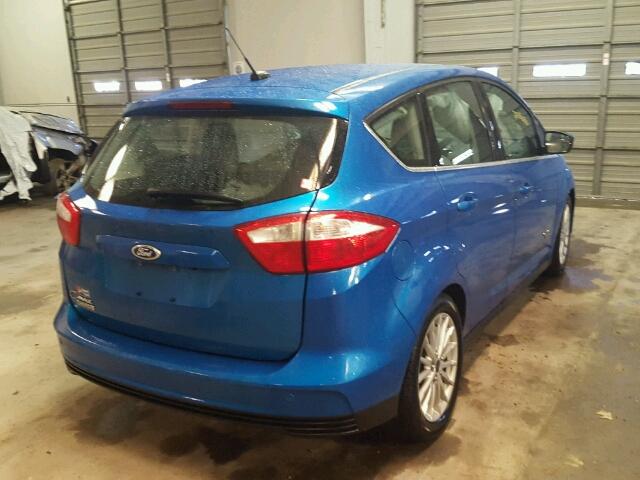 1FADP5CU0FL109161 - 2015 FORD C-MAX PREM BLUE photo 4