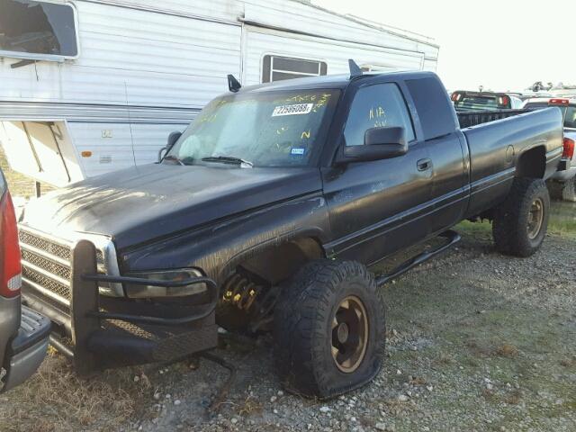 1B7KF2368XJ588799 - 1999 DODGE RAM 2500 BLACK photo 2