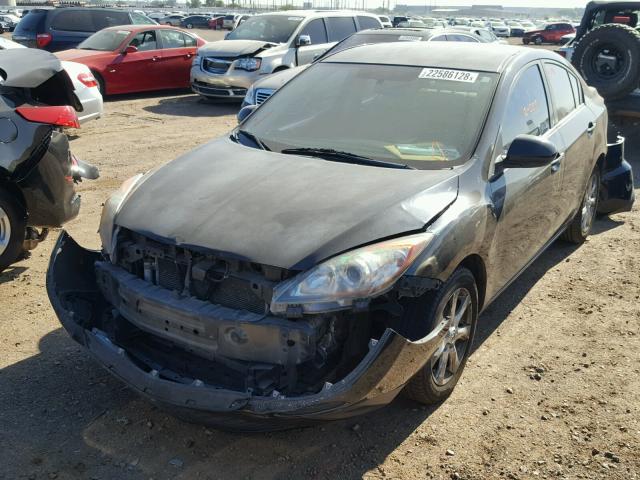 JM1BL1SF2A1306491 - 2010 MAZDA 3 I BLACK photo 2