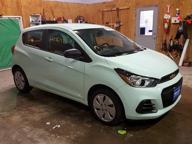 KL8CB6SA6HC751736 - 2017 CHEVROLET SPARK LS TEAL photo 1