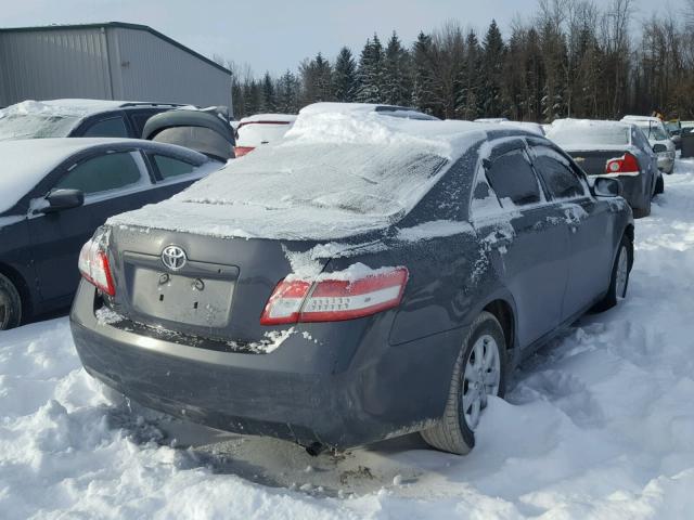 4T1BF3EK1BU680209 - 2011 TOYOTA CAMRY BASE GRAY photo 4