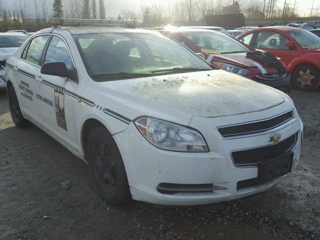 1G1ZG57B584254131 - 2008 CHEVROLET MALIBU LS WHITE photo 1