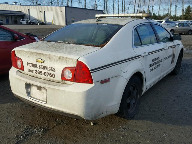 1G1ZG57B584254131 - 2008 CHEVROLET MALIBU LS WHITE photo 4