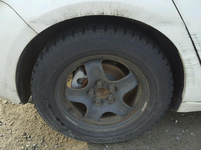 1G1ZG57B584254131 - 2008 CHEVROLET MALIBU LS WHITE photo 9