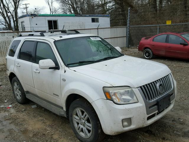 4M2CU97198KJ46251 - 2008 MERCURY MARINER PR WHITE photo 1