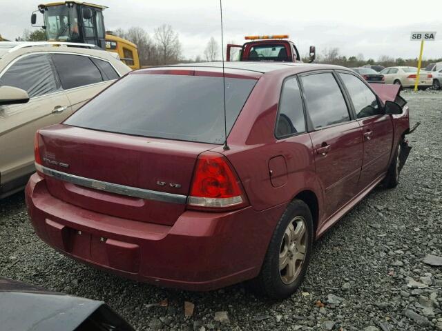 1G1ZU64814F169258 - 2004 CHEVROLET MALIBU MAX BURGUNDY photo 4