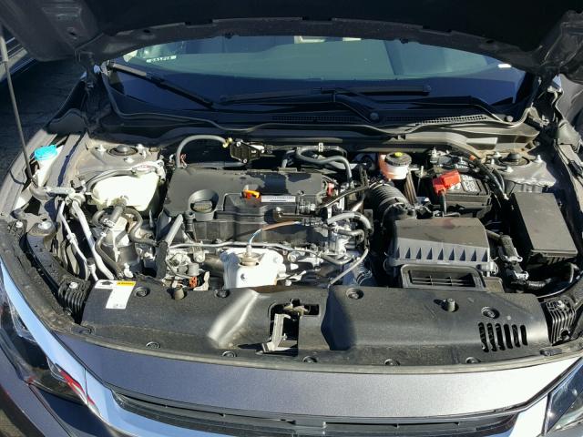 2HGFC2F79HH535287 - 2017 HONDA CIVIC EX GRAY photo 7