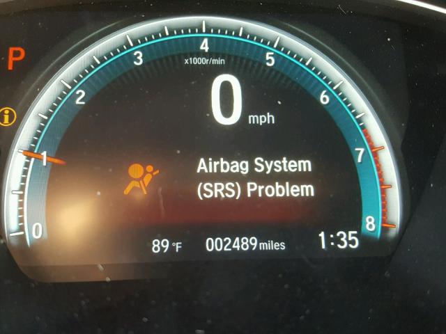 2HGFC2F79HH535287 - 2017 HONDA CIVIC EX GRAY photo 8