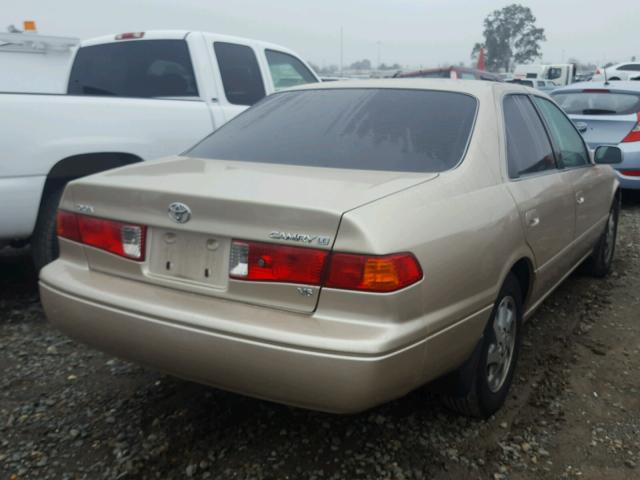 JT2BF28K3Y0249373 - 2000 TOYOTA CAMRY LE GOLD photo 4