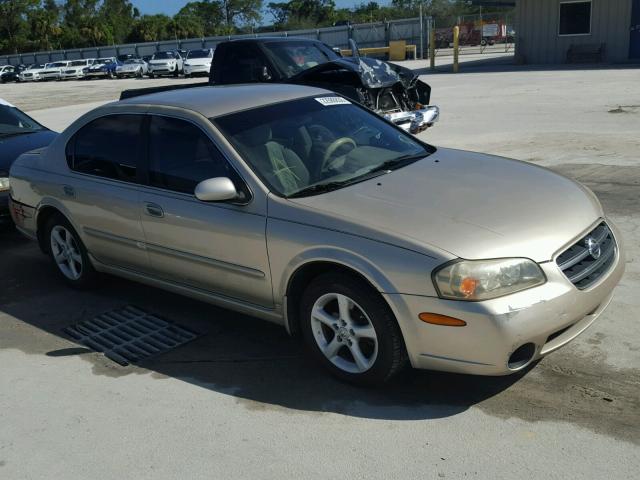 JN1DA31D83T507722 - 2003 NISSAN MAXIMA GLE BEIGE photo 1