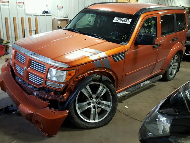 1D4PU6GX0BW563433 - 2011 DODGE NITRO DETO ORANGE photo 2