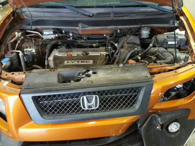 5J6YH18786L009582 - 2006 HONDA ELEMENT EX GOLD photo 7