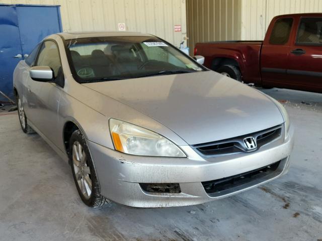 1HGCM826X6A005373 - 2006 HONDA ACCORD EX GRAY photo 1