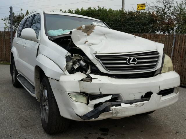 JTJBT20X560102411 - 2006 LEXUS GX 470 WHITE photo 1