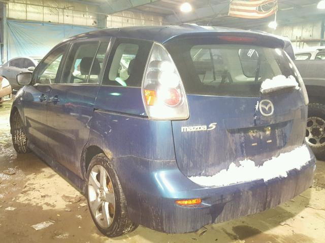 JM1CR293570135934 - 2007 MAZDA 5 GREEN photo 3