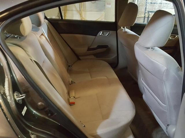 19XFB2F85CE092327 - 2012 HONDA CIVIC EX ოქროსფერი ფოტო 6