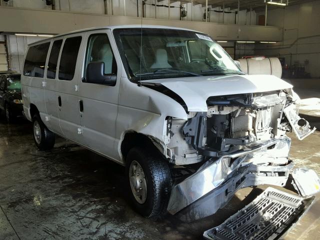 1FBNE3BL7BDB22032 - 2011 FORD ECONOLINE WHITE photo 1