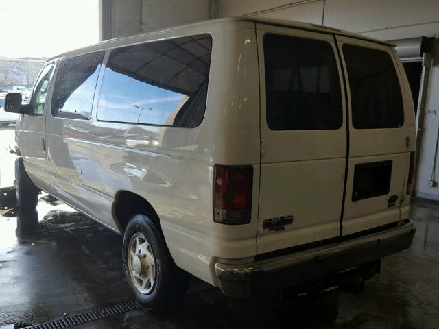 1FBNE3BL7BDB22032 - 2011 FORD ECONOLINE WHITE photo 3