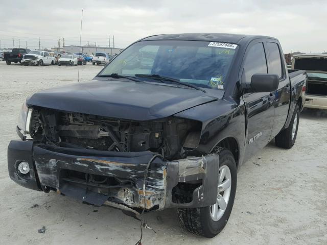 1N6BA07DX8N318962 - 2008 NISSAN TITAN XE BLACK photo 2