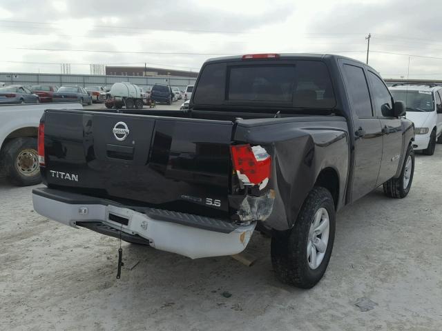 1N6BA07DX8N318962 - 2008 NISSAN TITAN XE BLACK photo 4